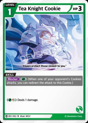 Tea Knight Cookie (BS1-062) (R) [Brave Beginning]