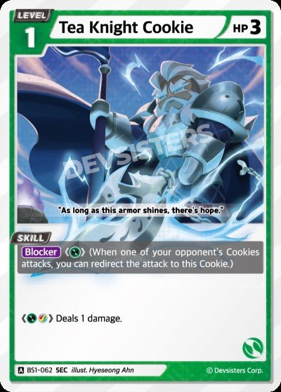 Tea Knight Cookie (BS1-062) (SEC) [Brave Beginning]
