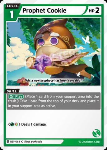 Prophet Cookie (BS1-063) (C) [Brave Beginning]