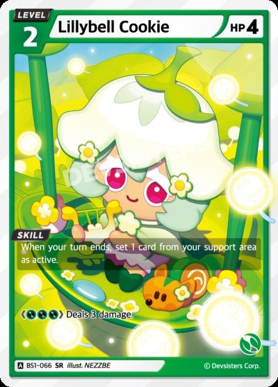 Lillybell Cookie (BS1-066) (SR) [Brave Beginning]