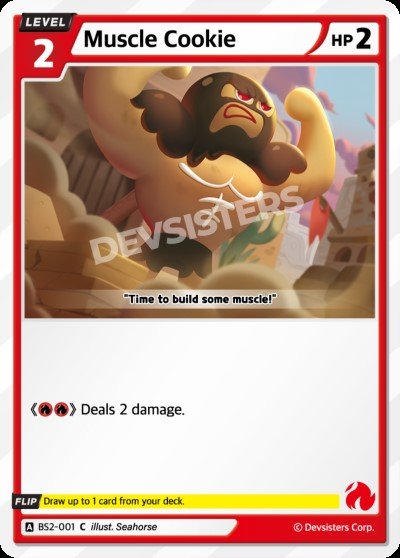 Muscle Cookie (BS2-001) (C) [Brave Beginning]