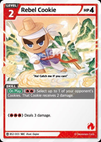 Rebel Cookie (BS2-003) (SEC) [Brave Beginning]