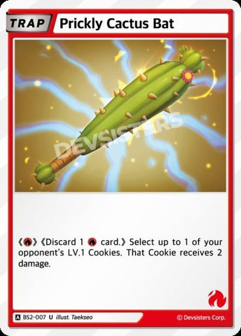 Prickly Cactus Bat (BS2-007) (U) [Brave Beginning]