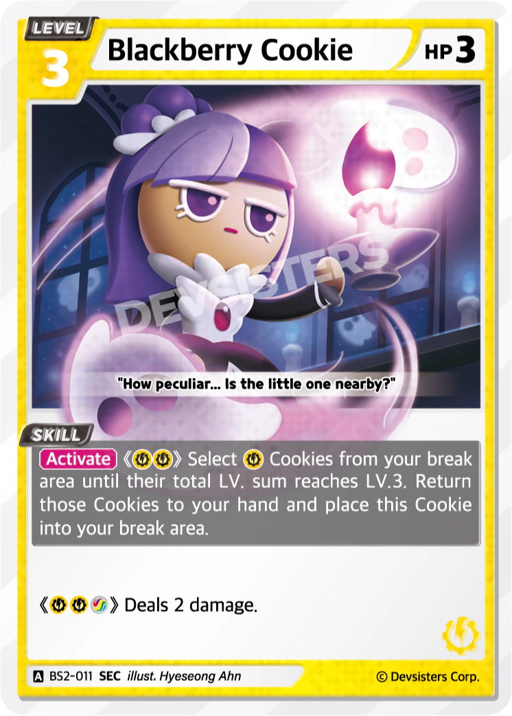 Blackberry Cookie (BS2-011) (SEC) [Brave Beginning]