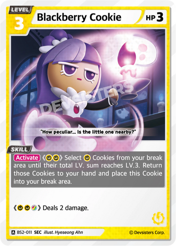 Blackberry Cookie (BS2-011) (SEC) [Brave Beginning]