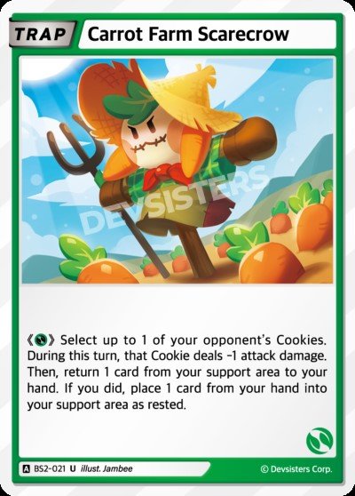 Carrot Farm Scarecrow (BS2-021) (U) [Brave Beginning]