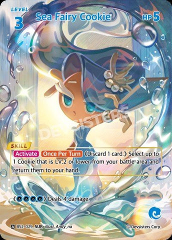 Sea Fairy Cookie (BS2-029) (SUR) [Brave Beginning]