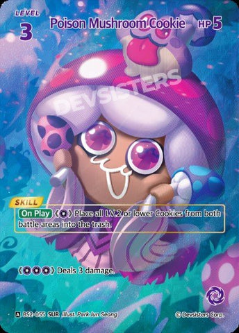 Poison Mushroom Cookie (BS2-055) (SUR) [Brave Beginning]