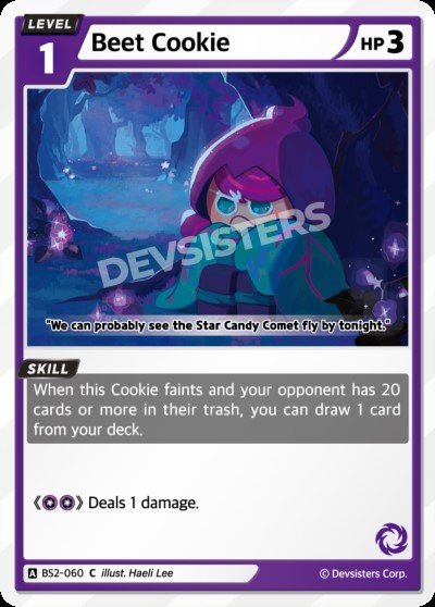 Beet Cookie (BS2-060) (C) [Brave Beginning]