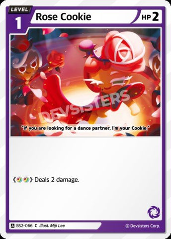 Rose Cookie (BS2-066) (C) [Brave Beginning]