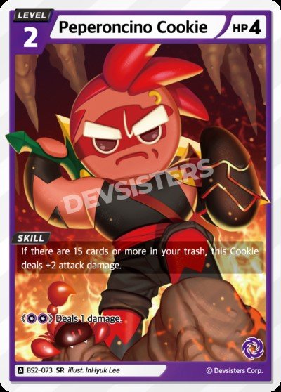 Peperoncino Cookie (BS2-073) (SR) [Brave Beginning]