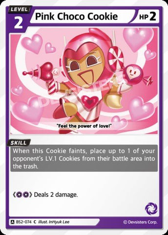Pink Choco Cookie (BS2-074) (C) [Brave Beginning]