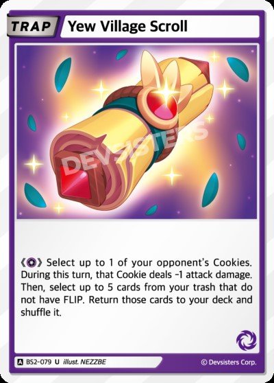 Yew Village Scroll (BS2-079) (U) [Brave Beginning]