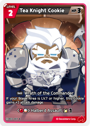 Tea Knight Cookie (BS3-007) (C) [Age of Heroes and Kingdoms]