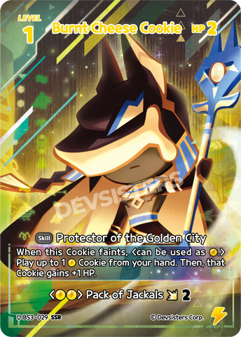 Burnt Cheese Cookie (BS3-029) (SSR) [Age of Heroes and Kingdoms]