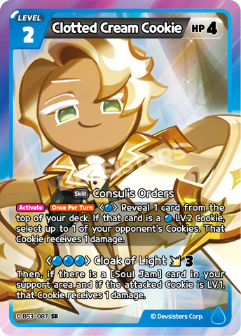 Clotted Cream Cookie (BS3-087) (SR) [Age of Heroes and Kingdoms]