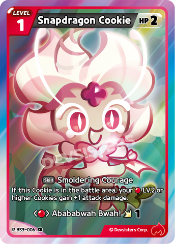Snapdragon Cookie (BS3-006) (SR) [Age of Heroes and Kingdoms]