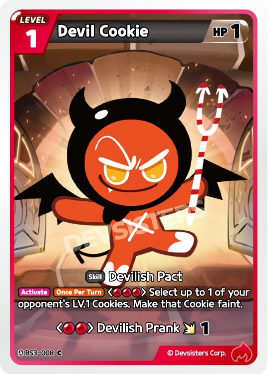 Devil Cookie (BS3-008) (C) [Age of Heroes and Kingdoms]