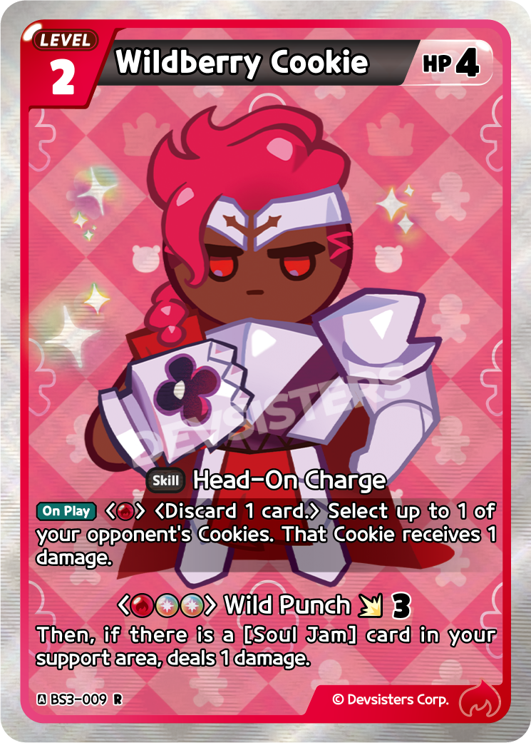 Wildberry Cookie (BS3-009) (R) [Age of Heroes and Kingdoms]