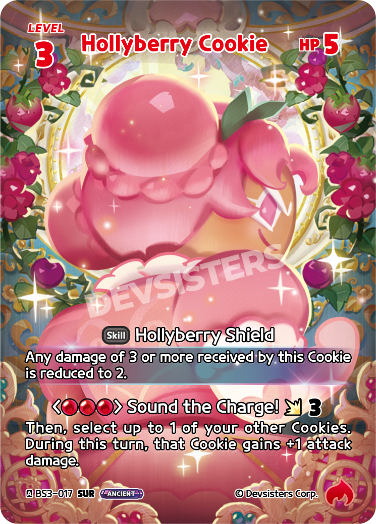 Hollyberry Cookie (BS3-017) (SUR) [Age of Heroes and Kingdoms]