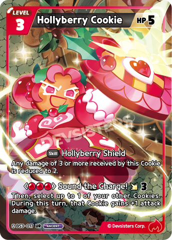 Hollyberry Cookie (BS3-017) (UR) [Age of Heroes and Kingdoms]