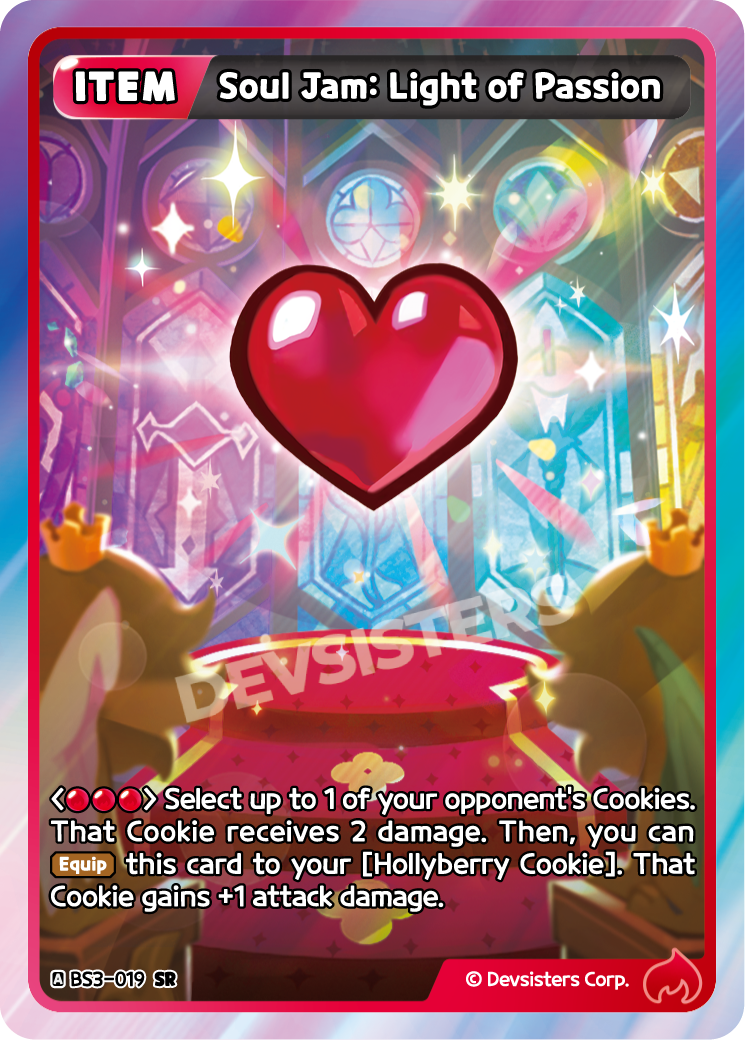 Soul Jam: Light of Passion (BS3-019) (SR) [Age of Heroes and Kingdoms]