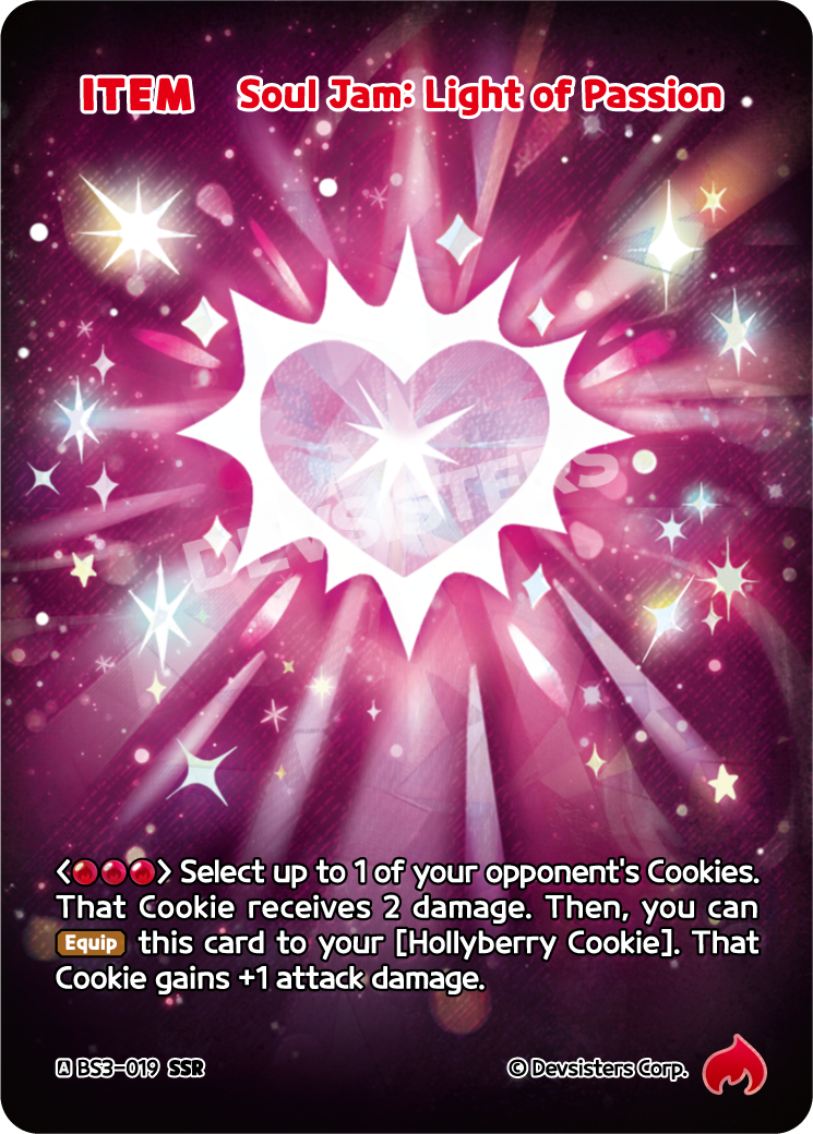 Soul Jam: Light of Passion (BS3-019) (SSR) [Age of Heroes and Kingdoms]