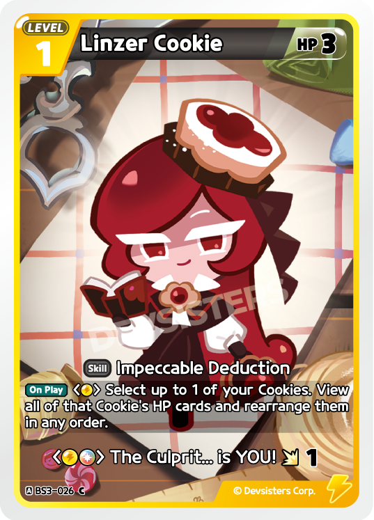 Linzer Cookie (BS3-026) (C) [Age of Heroes and Kingdoms]