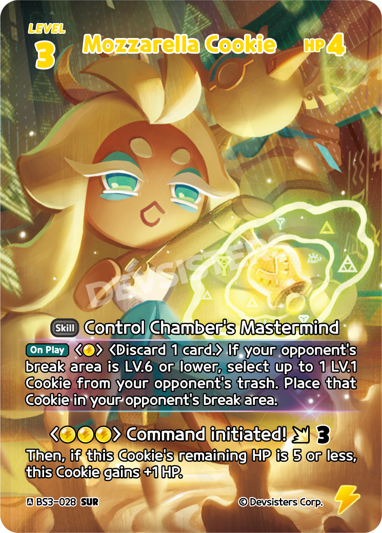 Mozzarella Cookie (BS3-028) (SUR) [Age of Heroes and Kingdoms]
