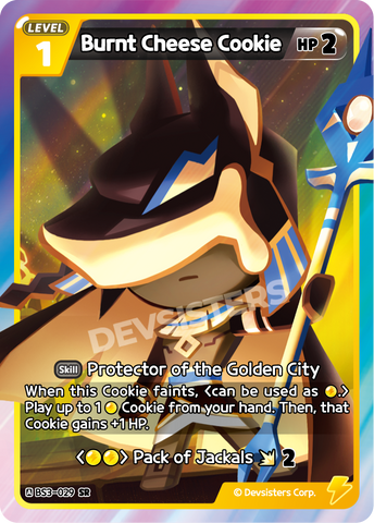 Burnt Cheese Cookie (BS3-029) (SR) [Age of Heroes and Kingdoms]