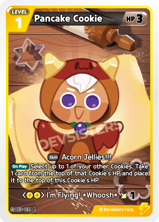 Pancake Cookie (BS3-031) (C) [Age of Heroes and Kingdoms]