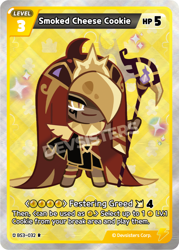 Smoked Cheese Cookie (BS3-032) (R) [Age of Heroes and Kingdoms]