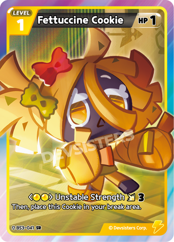 Fettuccine Cookie (BS3-041) (SR) [Age of Heroes and Kingdoms]
