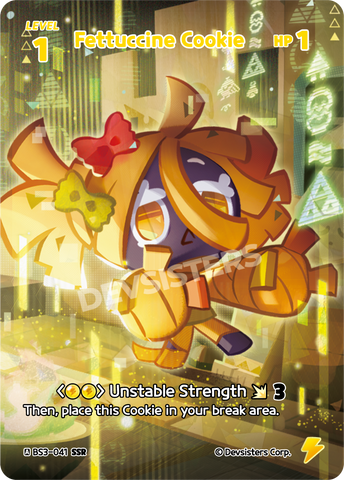 Fettuccine Cookie (BS3-041) (SSR) [Age of Heroes and Kingdoms]