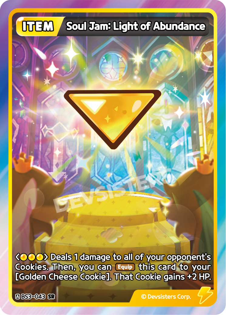 Soul Jam: Light of Abundance (BS3-043) (SR) [Age of Heroes and Kingdoms]