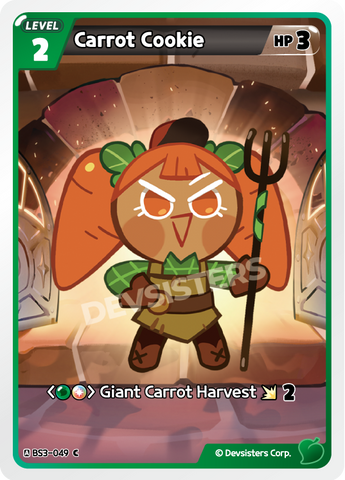 Carrot Cookie (BS3-049) (C) [Age of Heroes and Kingdoms]