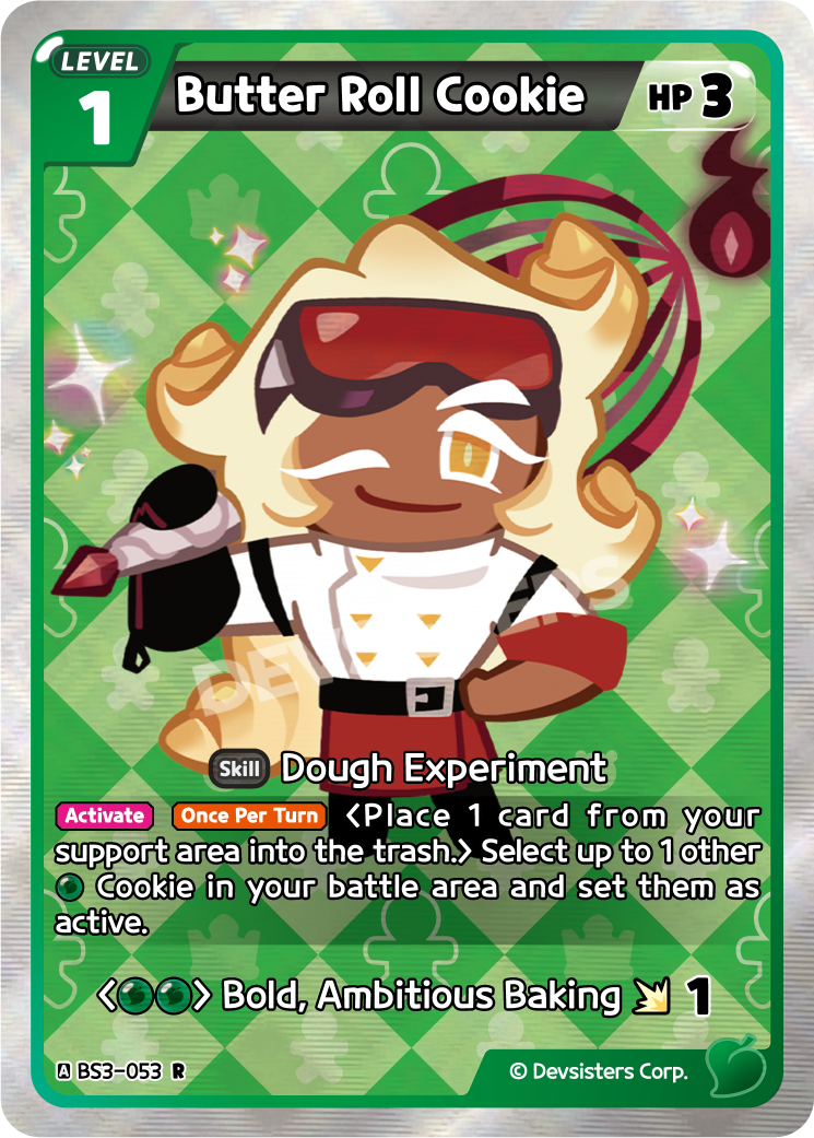 Butter Roll Cookie (BS3-053) (R) [Age of Heroes and Kingdoms]