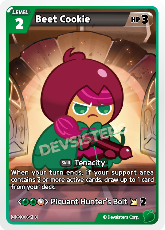 Beet Cookie (BS3-054) (C) [Age of Heroes and Kingdoms]
