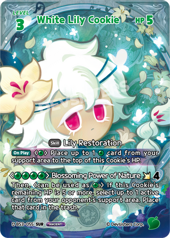 White Lily Cookie (BS3-055) (SUR) [Age of Heroes and Kingdoms]