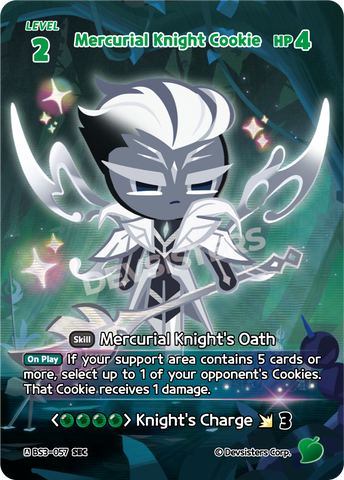 Mercurial Knight Cookie (BS3-057) (SEC) [Age of Heroes and Kingdoms]