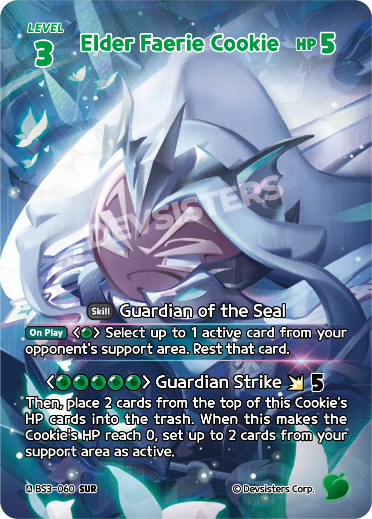 Elder Faerie Cookie (BS3-060) (SUR) [Age of Heroes and Kingdoms]