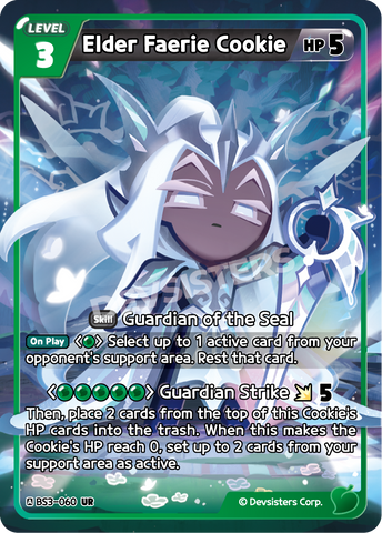 Elder Faerie Cookie (BS3-060) (UR) [Age of Heroes and Kingdoms]
