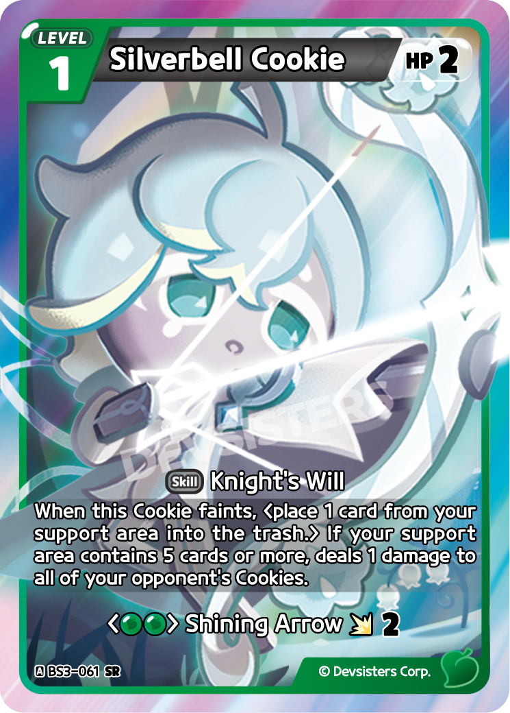 Silverbell Cookie (BS3-061) (SR) [Age of Heroes and Kingdoms]