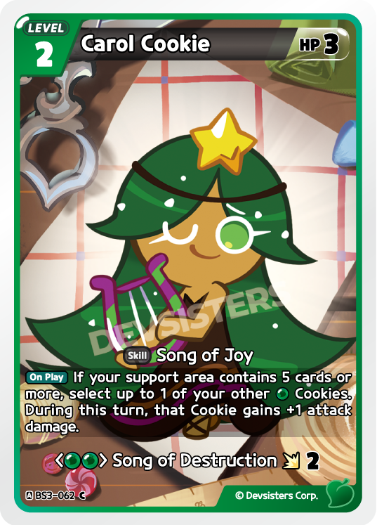 Carol Cookie (BS3-062) (C) [Age of Heroes and Kingdoms]