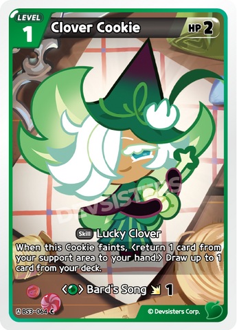 Clover Cookie (BS3-064) (C) [Age of Heroes and Kingdoms]