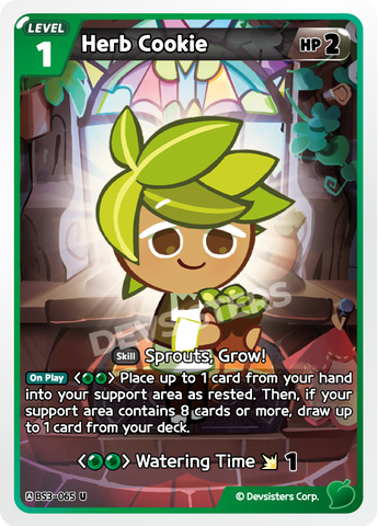 Herb Cookie (BS3-065) (U) [Age of Heroes and Kingdoms]
