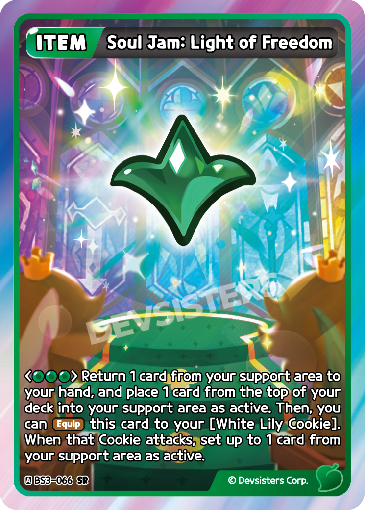 Soul Jam: Light of Freedom (BS3-066) (SR) [Age of Heroes and Kingdoms]