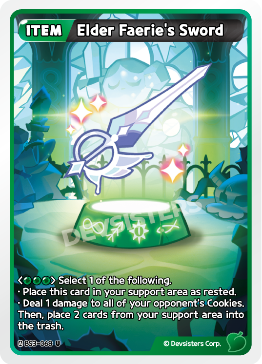 Elder Faerie’s Sword (BS3-068) (U) [Age of Heroes and Kingdoms]
