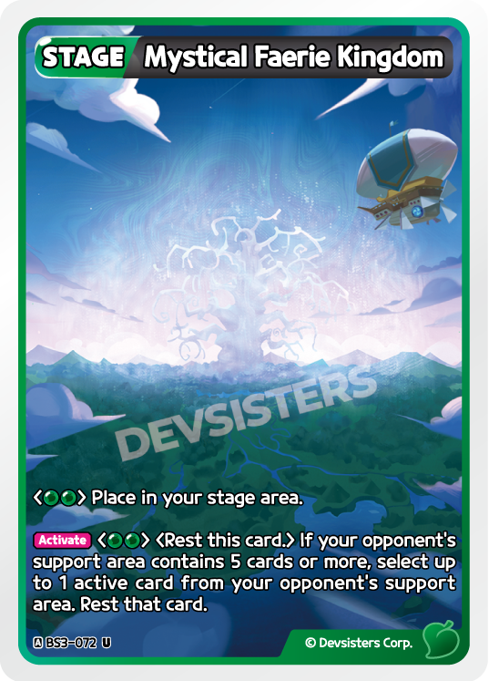 Mystical Faerie KIngdom (BS3-072) (U) [Age of Heroes and Kingdoms]