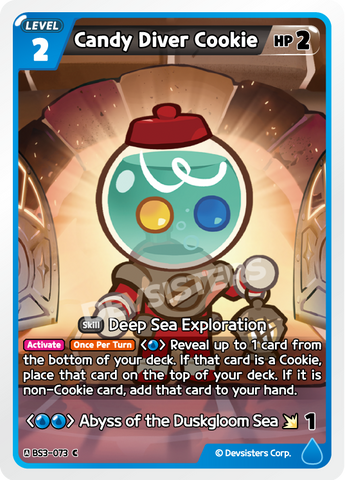 Candy Diver Cookie (BS3-073) (C) [Age of Heroes and Kingdoms]